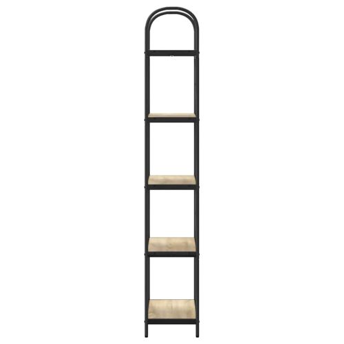 Рафт за книги Сонома дъб 60 x 30 x 183 см Инженерно дърво