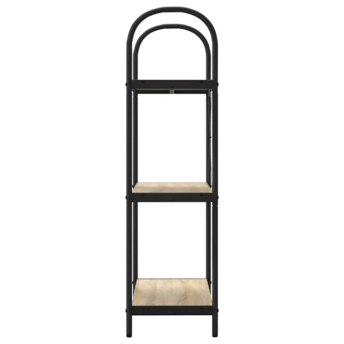 Рафт за книги Сонома дъб 60 x 30 x 109 см Инженерно дърво