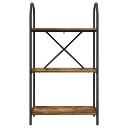 Рафт за книги Димян дъб 60 x 30 x 109 см Инженерно дърво