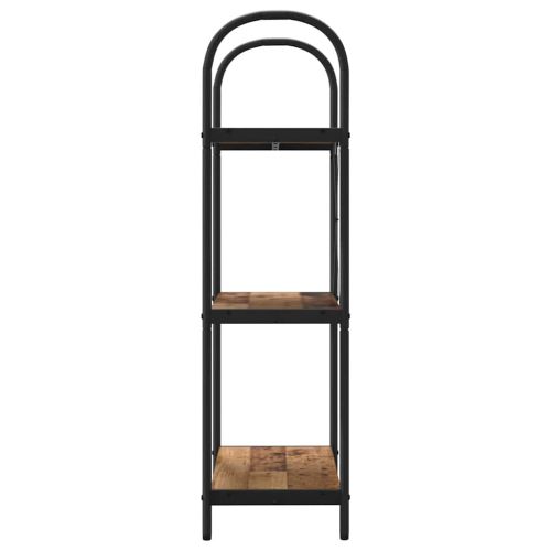 Рафт за книги Старо дърво 60 x 30 x 109 см Инженерно дърво