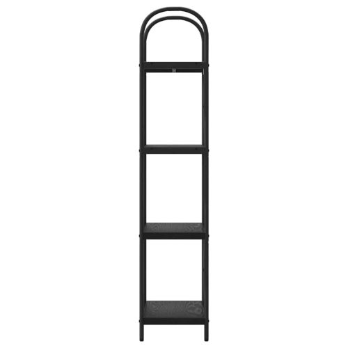 Рафт за книги Черния дъб 40 x 30 x 146 см Инженерно дърво