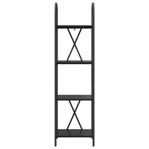 Рафт за книги Черния дъб 40 x 30 x 146 см Инженерно дърво