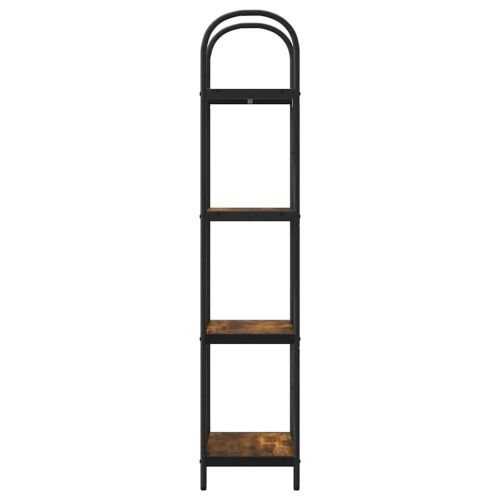 Рафт за книги Димян дъб 40 x 30 x 146 см Инженерно дърво