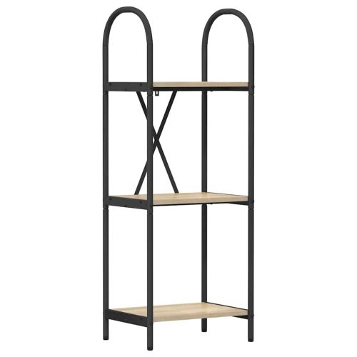 Рафт за книги Сонома дъб 40 x 30 x 109 см Инженерно дърво