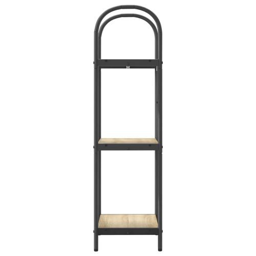 Рафт за книги Сонома дъб 40 x 30 x 109 см Инженерно дърво