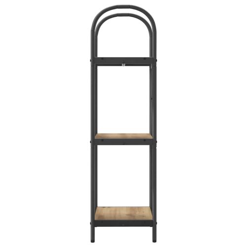 Рафт за книги Дъб 40 x 30 x 109 см Инженерно дърво