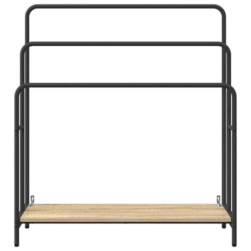 Стойка за дрехи Сонома дъб 90 x 30 x 100,5 cm Инженерно дърво