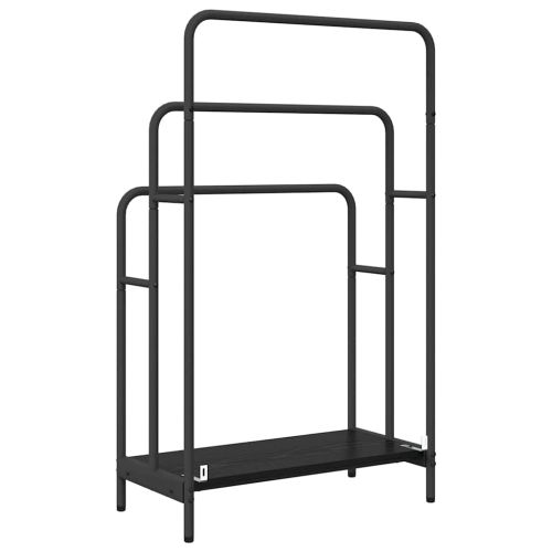 Стойка за дрехи Черния дъб 60 x 30 x 100,5 см Инженерно дърво