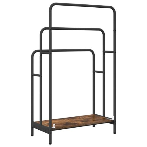 Стойка за дрехи Димян дъб 60 x 30 x 100,5 см Инженерно дърво