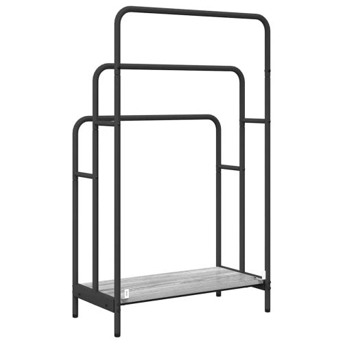 Стойка за дрехи Сив Сонома 60 x 30 x 100,5 см Инженерно дърво