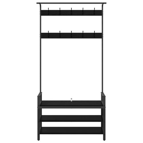 Закачалка за палта Черния дъб 95 x 34 x 184 см Инженерно дърво