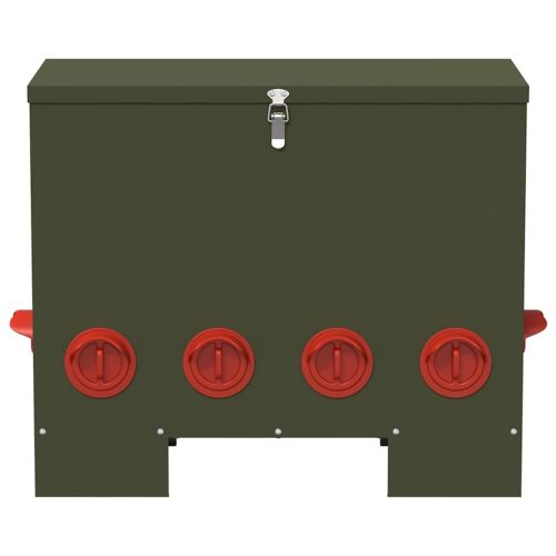 Кокошарник 2 pcs Маслинено зелено 60,5 x 29 x 51 см