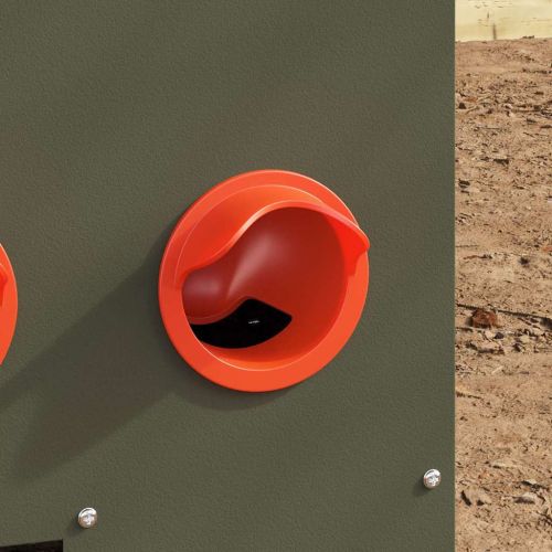 Кокошарник 2 pcs Маслинено зелено 60,5 x 29 x 51 см