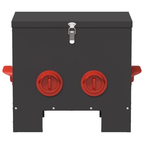 Кокошарник 2 pcs Черно 40,5 x 25 x 38 см