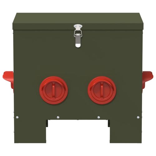 Кокошарник 2 pcs Маслинено зелено 40,5 x 25 x 38 см