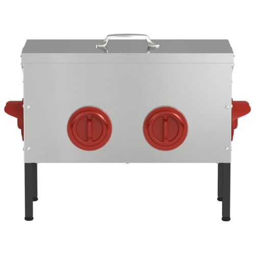 Кокошарник 2 pcs Сребрист 41,5 x 20,5 x 33 см