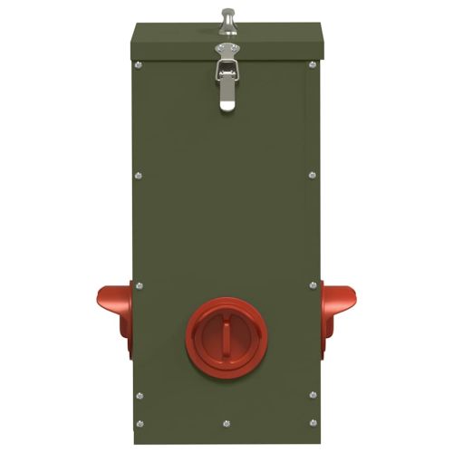 Кокошарник 2 pcs Маслинено зелено 32,5 x 20,5 x 43 см