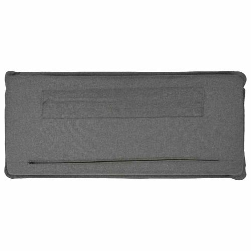 Тапицирана табла с таблото Естествено и светло сиво 140 cm