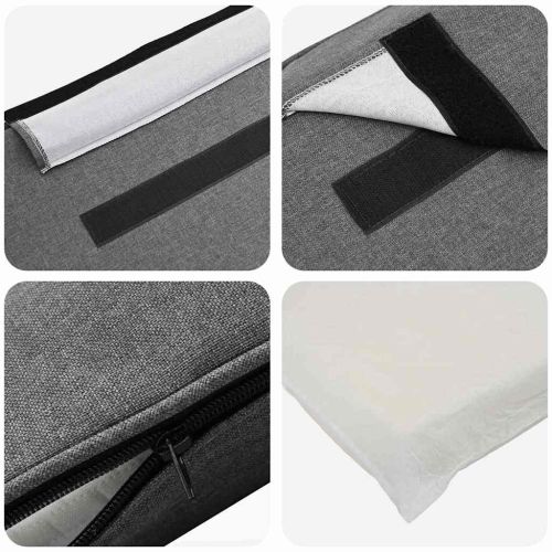 Тапицирана табла Кафяв и светло сив 200 cm Солидно борово дърво