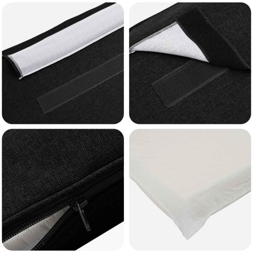 Тапицирана табла Кафяв и черен 150 cm Солидно борово дърво