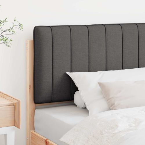 Тапицирана табла с таблото Кафяво и тъмно сиво 100 cm