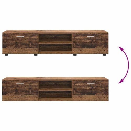 Дървен шкаф Старо дърво 150 x 39 x 30 см Инженерно дърво