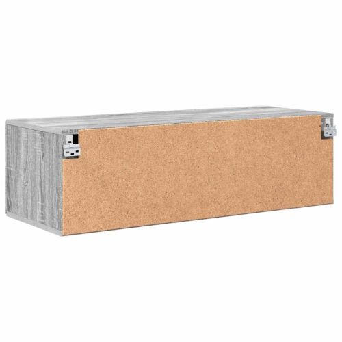 Дървен шкаф Сив Сонома 100,5 x 39 x 30 см Инженерно дърво