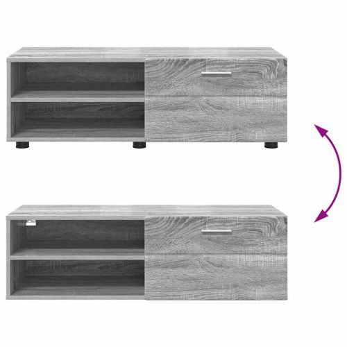 Дървен шкаф Сив Сонома 100,5 x 39 x 30 см Инженерно дърво