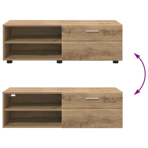 Дървен шкаф с чекмедже Дъб 100,5 x 39 x 30 см Инженерно дърво