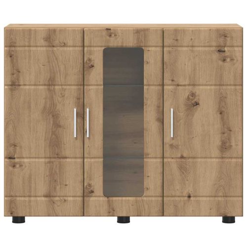 Дървен шкаф Дъб 88,5 x 30,5 x 73 см Инженерно дърво