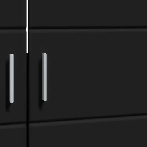 Комплект шкафове за баня TULUM Черно 60 x 34 x 63 см