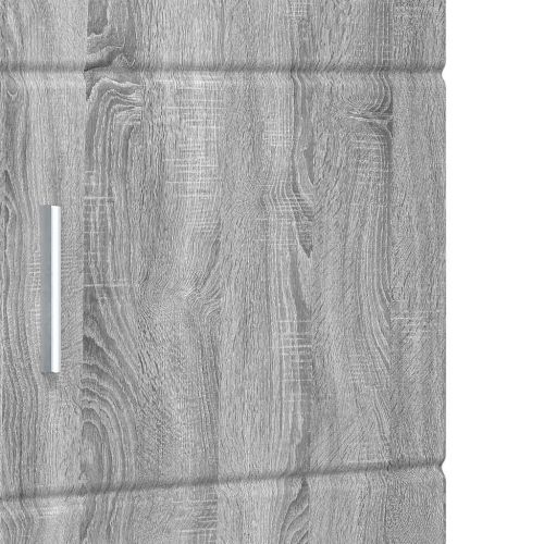 Комплект шкафове за баня TULUM Сив Сонома 37 x 31,5 x 203 см