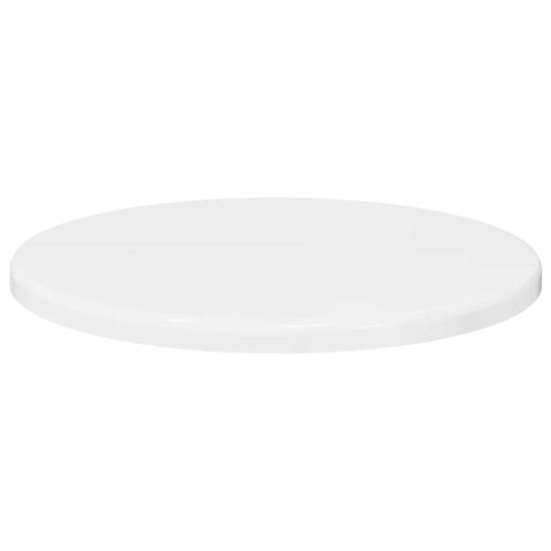 Топ за маса Бяло Със Силен Гланц 30 x 30 x 1,5 см