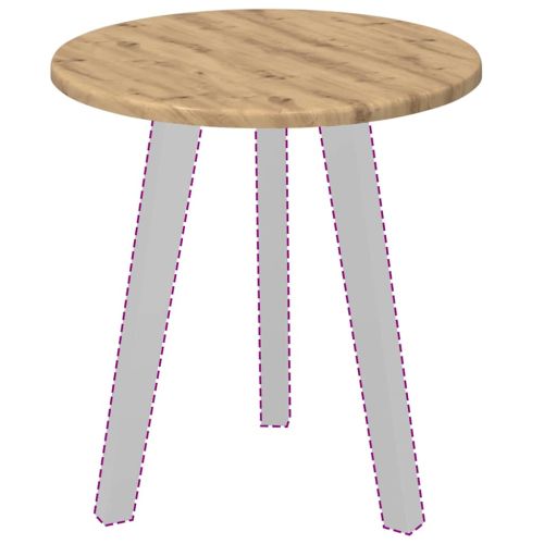 Топ за маса дъб артизан 40 x 40 x 1,5 cm Инженерно дърво