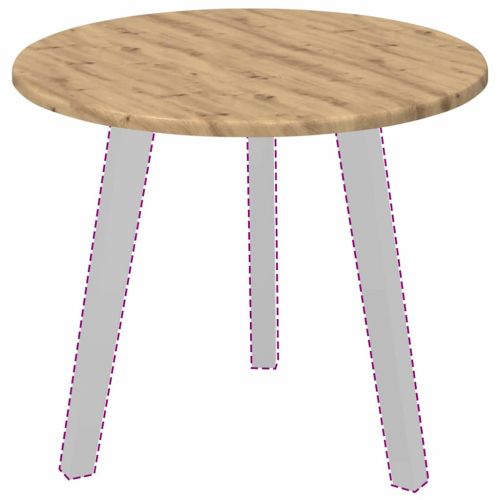 Топ за маса дъб артизан 50 x 50 x 1,5 cm Инженерно дърво