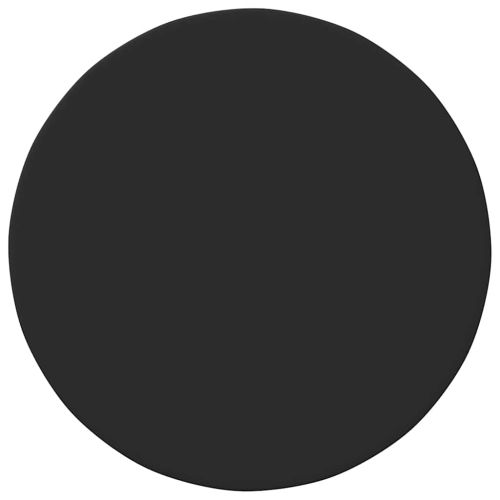 Топ за маса Черно 60 x 60 x 1,5 cm Инженерно дърво