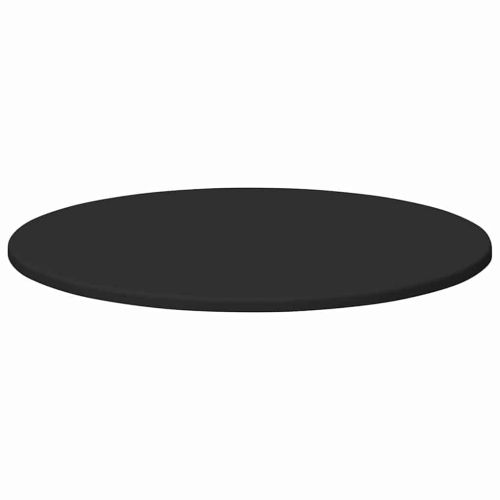 Топ за маса Черно 60 x 60 x 1,5 cm Инженерно дърво