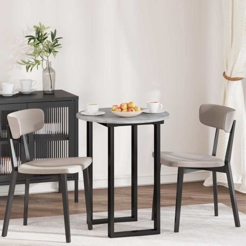 Топ за маса Бетонно сиво 60 x 60 x 1,5 cm Инженерно дърво