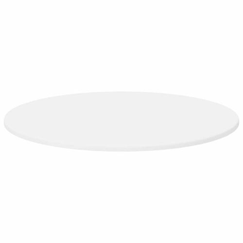 Топ за маса Бяло 70 x 70 x 1,5 cm Инженерно дърво