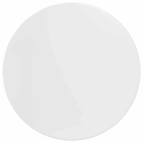 Топ за маса Бяло Със Силен Гланц 80 x 80 x 1,5 cm