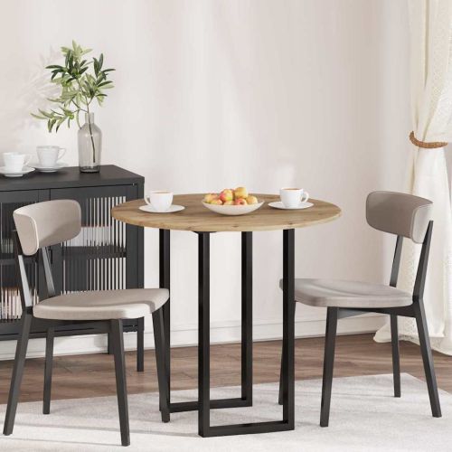 Топ за маса дъб артизан 80 x 80 x 1,5 cm Инженерно дърво