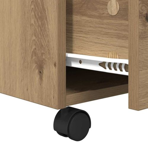 Масичка за кафе с чекмедже Дъб 55 x 55 x 45см Инженерно дърво