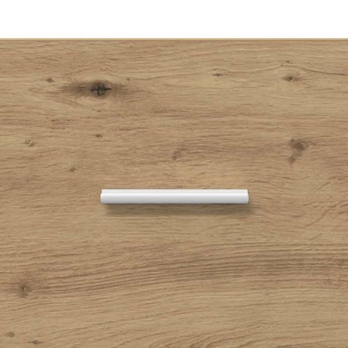 Стенен шкаф за нощно шкафче 2 pcs Дъб 48,5 x 32,5 x 80 см