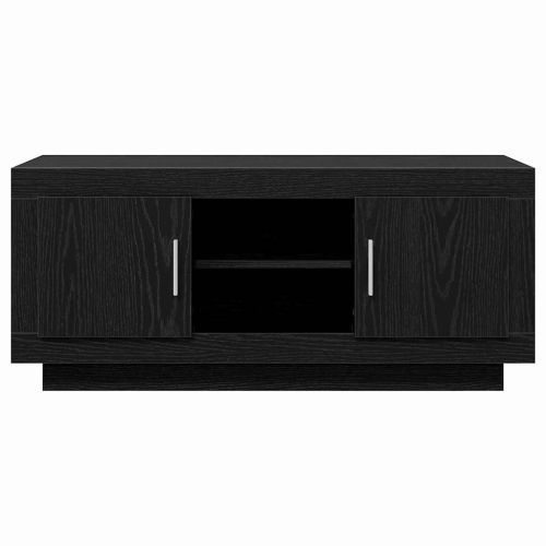 ТВ шкаф Черния дъб 102 x 35 x 45 см Инженерно дърво