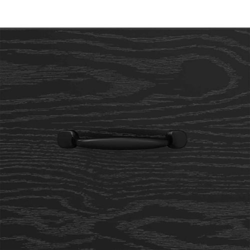 Нощен шкаф Черен дъб 40 x 35 x 47.5 см Инженерно дърво