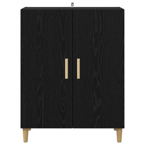 Служебен шкаф Черния дъб 70 x 34 x 90 см Инженерно дърво