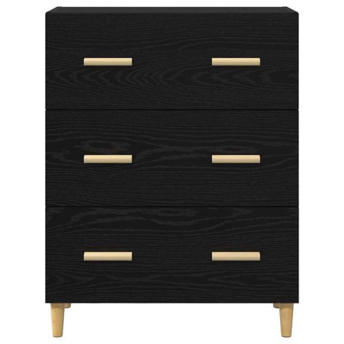 Служебен шкаф Черния дъб 69,5 x 34 x 90 см Инженерно дърво