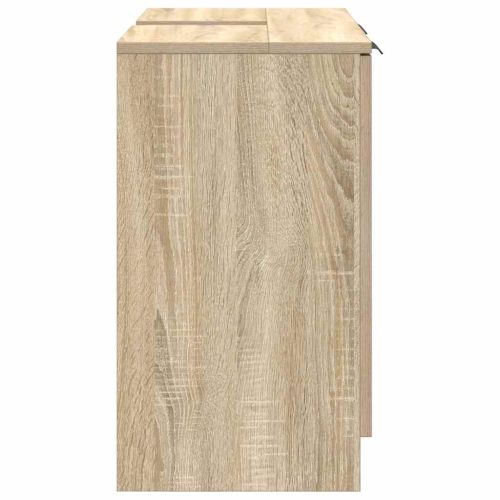 Шкаф за баня Сонома дъб 64,5 x 33,5 x 59 см Инженерно дърво