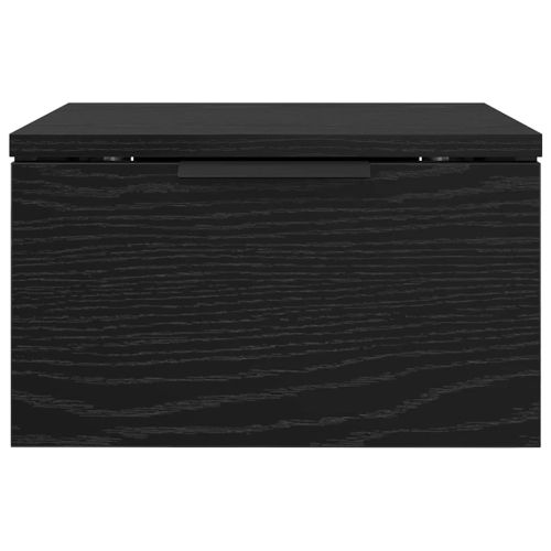 Нощен шкаф 2 pcs Черния дъб 34 x 30 x 20 см Инженерно дърво