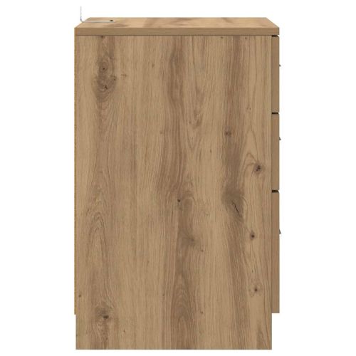 Нощен шкаф с чекмедже Дъб 40 x 40 x 63 см Инженерно дърво